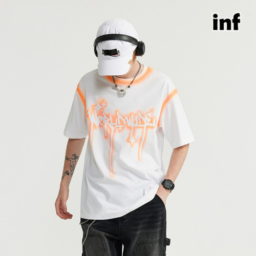 Men Women T-shirt Short Sleeve Pullover Tops Sweatshirt Unisex Tee Casual T-shirt