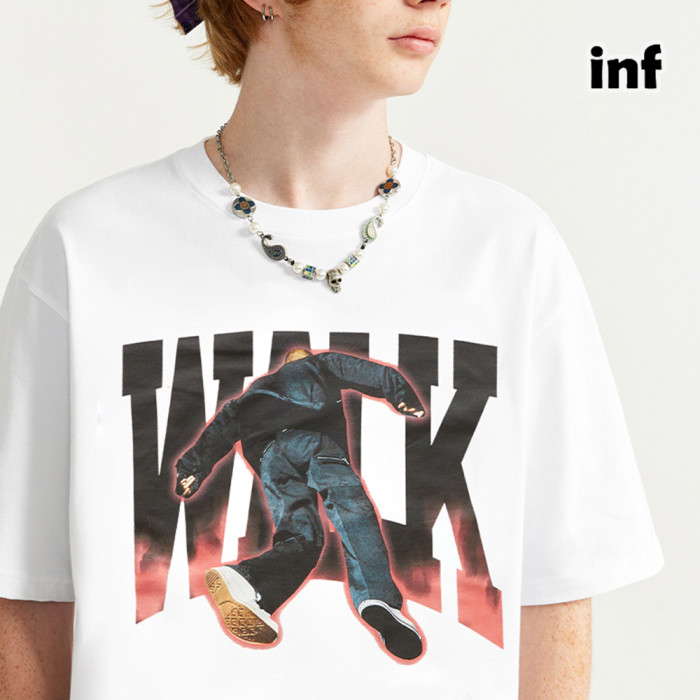 Men Women T-shirt Short Sleeve Pullover Tops Sweatshirt Unisex Tee Casual T-shirt