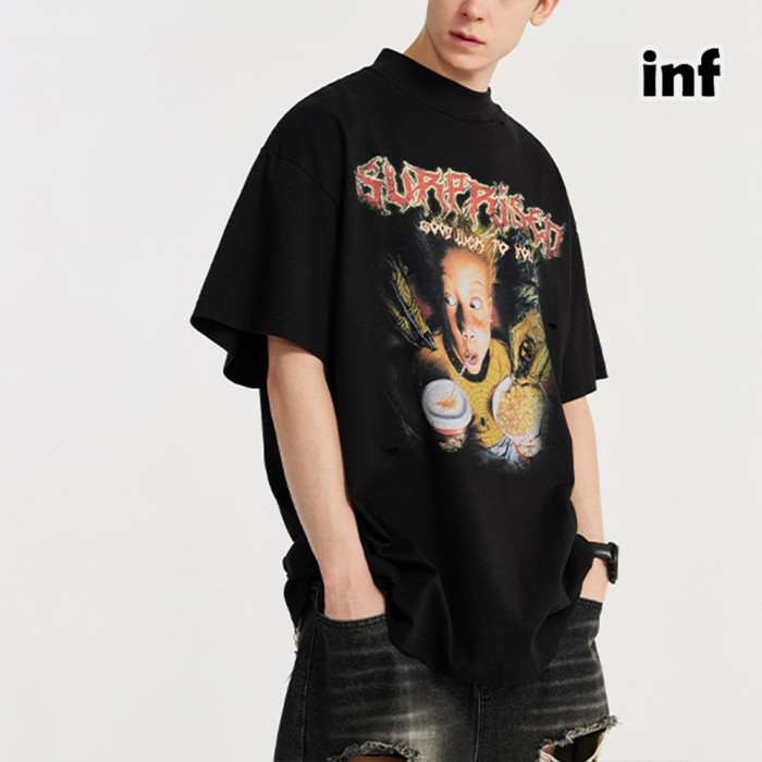 Men Women T-shirt Short Sleeve Pullover Tops Sweatshirt Unisex Tee Casual T-shirt