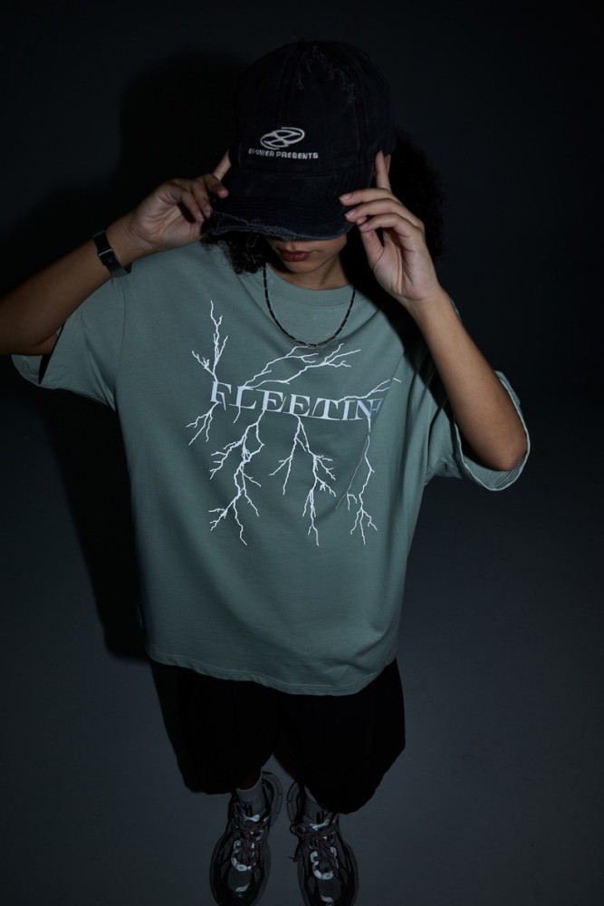 Men Women Reflective Printing T-shirt Short Sleeve Pullover Tops Sweatshirt Unisex Tee Casual T-shirt