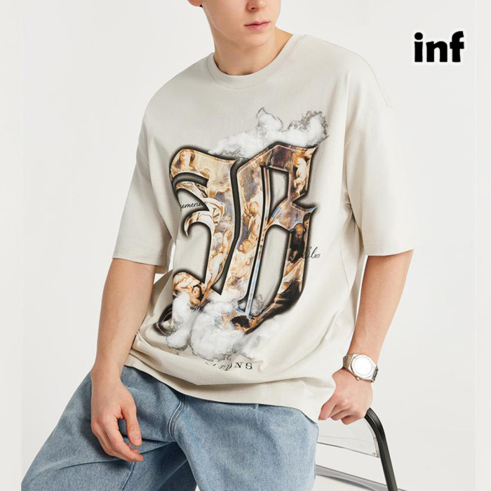 Men Women T-shirt Short Sleeve Pullover Tops Sweatshirt Unisex Tee Casual T-shirt