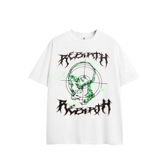 Men Women T-shirt Short Sleeve Pullover Tops Sweatshirt Unisex Tee Casual T-shirt