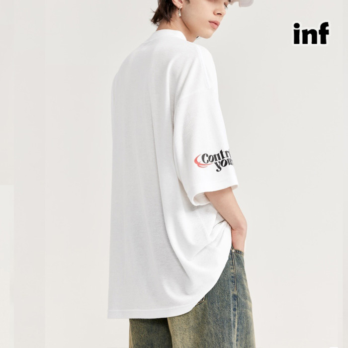 Men Women Towel Cloth Printing T-shirt Short Sleeve Pullover Tops Sweatshirt Unisex Tee Casual T-shirt