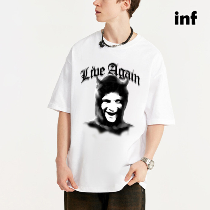 Men Women T-shirt Short Sleeve Pullover Tops Sweatshirt Unisex Tee Casual T-shirt