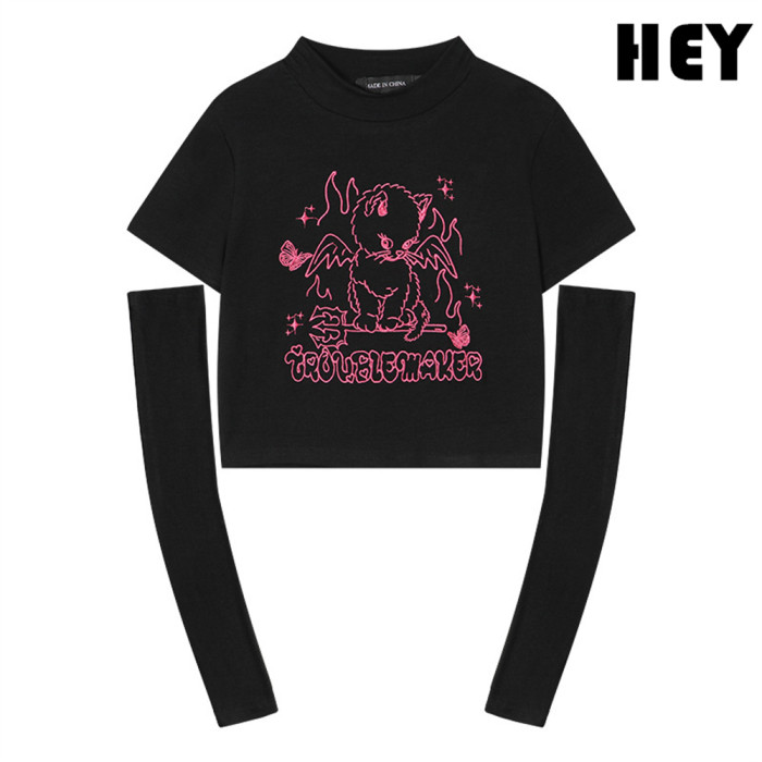 Women Hot Girl Style Slim Long Sleeve Bottoming Shirt Slim T-shirt