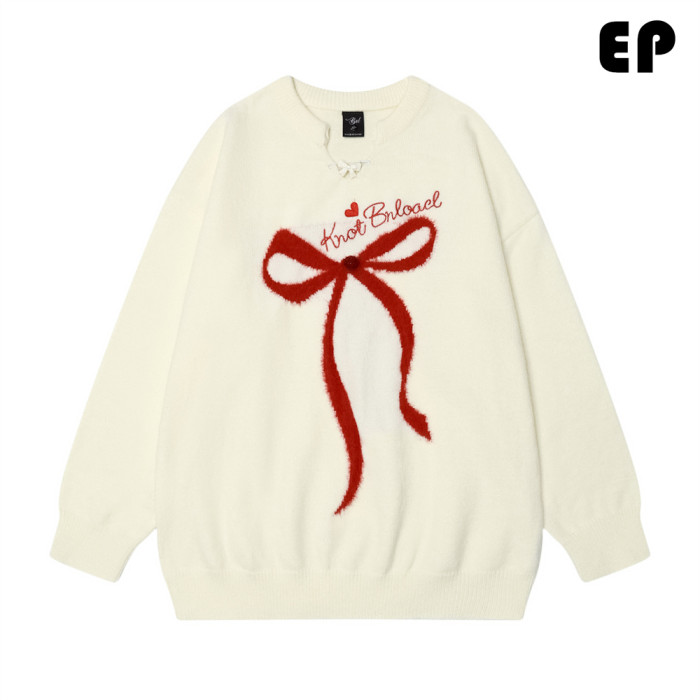 Women Knitted Sweater Pullover Pullover Cardigan Ripped Top