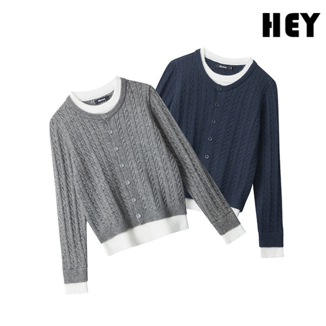 Women Knit Sweater Jumper Pullovers Cardigan Tops Unisex Sweatshirts