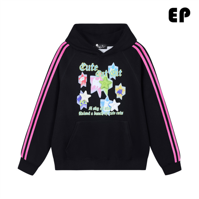 Women Hoodies Hooded Sweatshirt Tee Pullover Tops Sweats Unisex Teen Outfits