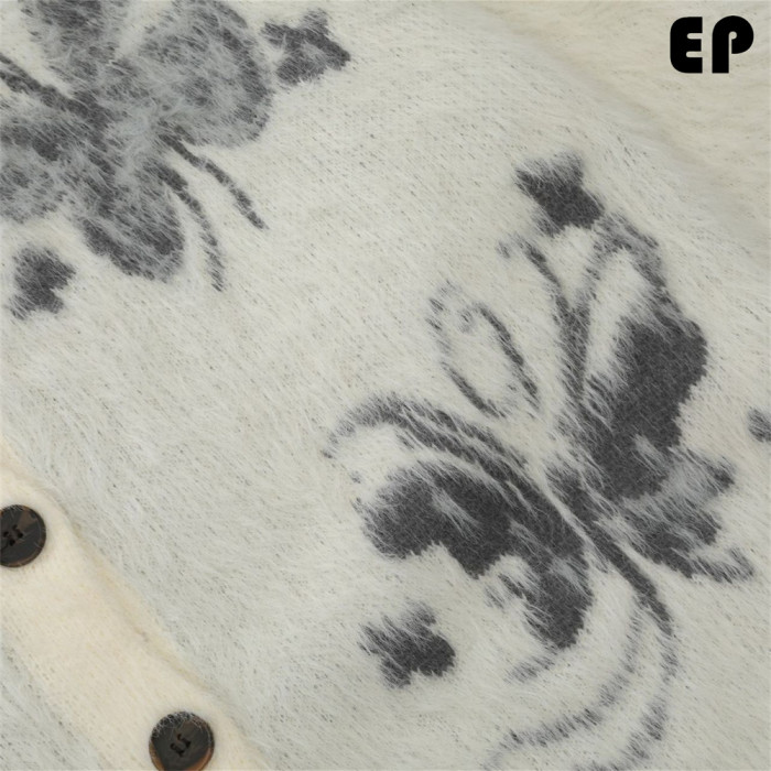 Women Knitted Sweater Pullover Pullover Cardigan Ripped Top