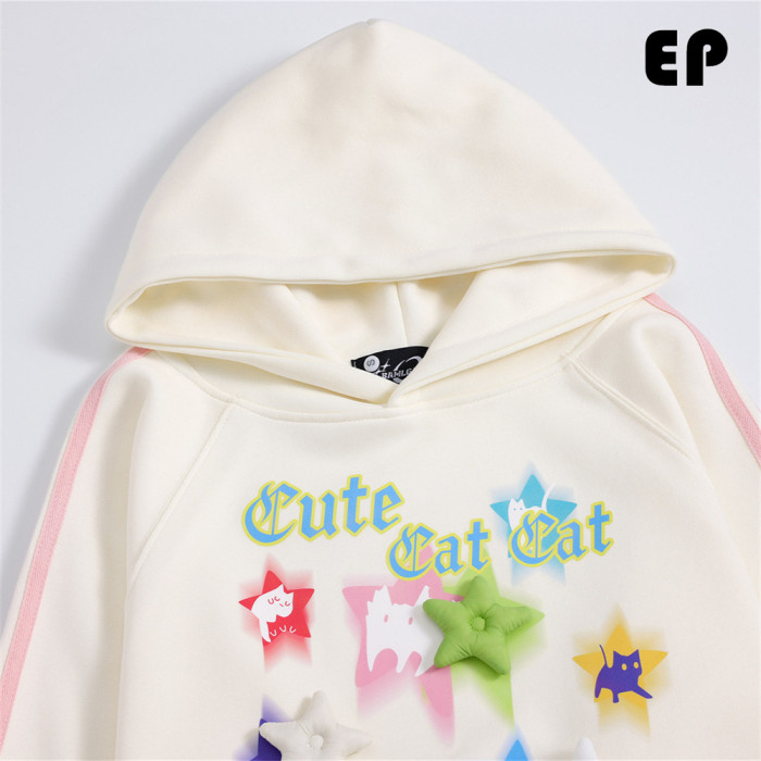 Women Hoodies Hooded Sweatshirt Tee Pullover Tops Sweats Unisex Teen Outfits