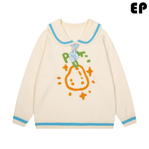 Women Knitted Sweater Pullover Pullover Cardigan Ripped Top