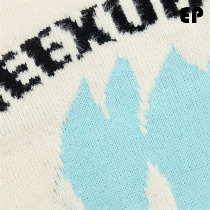 Women Knitted Sweater Pullover Pullover Cardigan Ripped Top