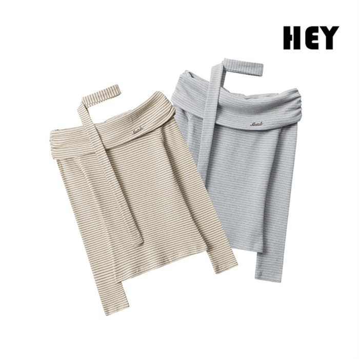 Women Hot Girl Style Slim Long Sleeve Bottoming Shirt Slim T-shirt