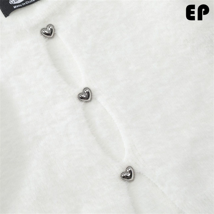 Women Knitted Sweater Pullover Pullover Cardigan Ripped Top