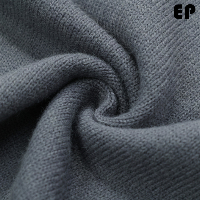 Women Knitted Sweater Pullover Pullover Cardigan Ripped Top