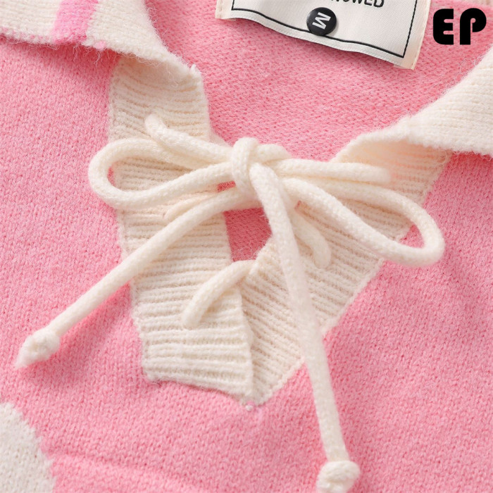 Women Knitted Sweater Pullover Pullover Cardigan Ripped Top