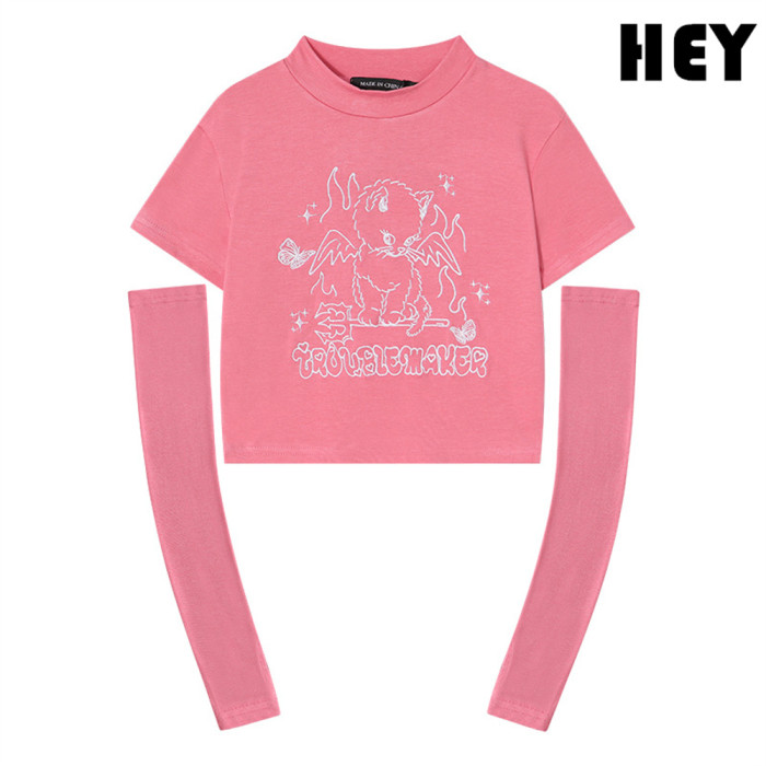 Women Hot Girl Style Slim Long Sleeve Bottoming Shirt Slim T-shirt