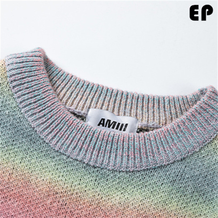 Women Knitted Sweater Pullover Pullover Cardigan Ripped Top