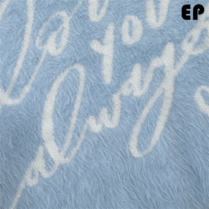 Women Knitted Sweater Pullover Pullover Cardigan Ripped Top