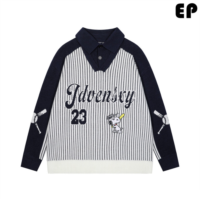 Women Knitted Sweater Pullover Pullover Cardigan Ripped Top