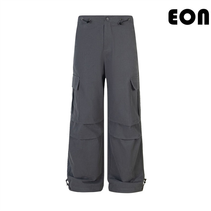 Women Overalls With Bright Thread Pants Anti Splash Trousers Loose pants Wide-leg Pants Casual Pants