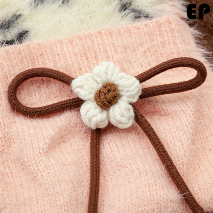 Women Knitted Sweater Pullover Pullover Cardigan Ripped Top