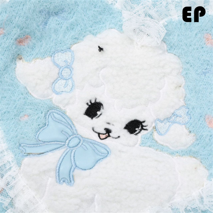 Women Knitted Sweater Pullover Pullover Cardigan Ripped Top