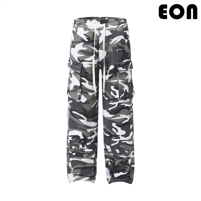 Women Functional Cargo Pants Wide Leg Pants Tracksuit Sport Wear Pant Bottoms Trousers Outfits Casual Pants