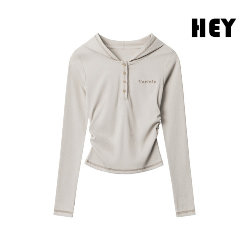 Women Hot Girl Style Slim Long Sleeve Bottoming Shirt Slim T-shirt