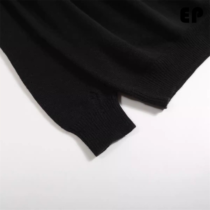 Women Knitted Sweater Pullover Pullover Cardigan Ripped Top