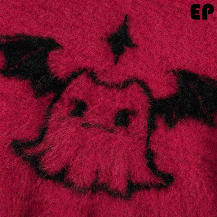 Women Knitted Sweater Pullover Pullover Cardigan Ripped Top