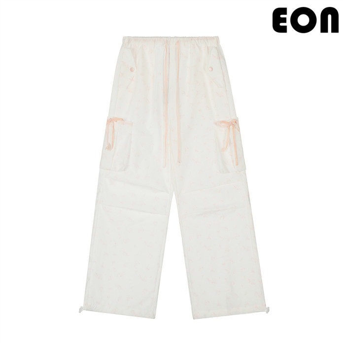 Women Overalls With Bright Thread Pants Anti Splash Trousers Loose pants Wide-leg Pants Casual Pants