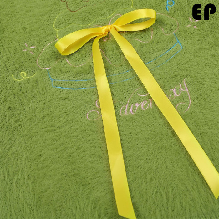 Women Knitted Sweater Pullover Pullover Cardigan Ripped Top