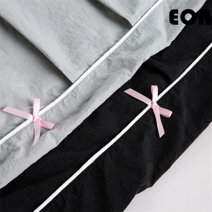 Women Overalls With Bright Thread Pants Anti Splash Trousers Loose pants Wide-leg Pants Casual Pants