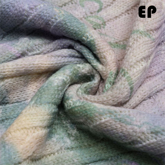 Women Knitted Sweater Pullover Pullover Cardigan Ripped Top