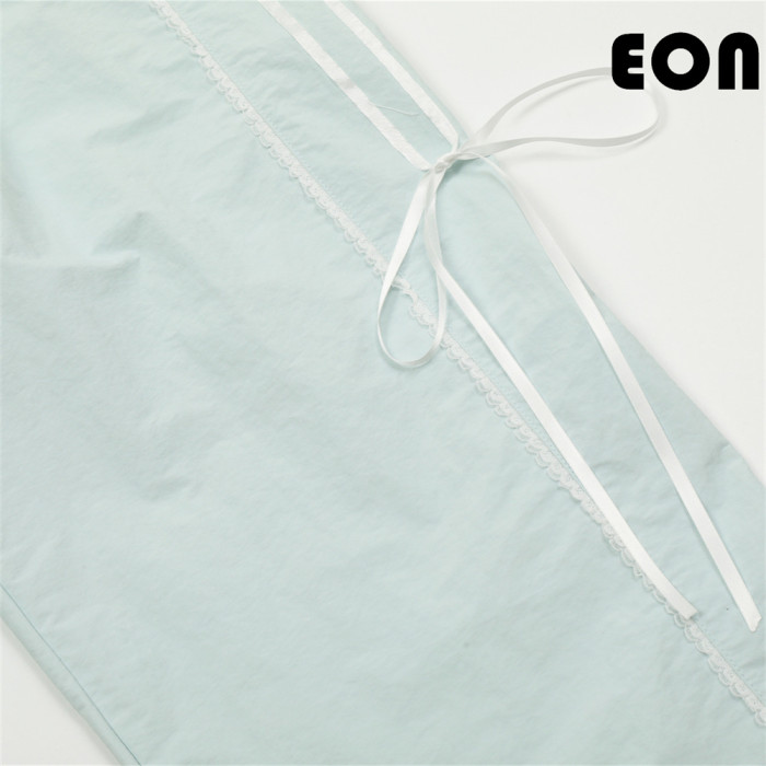 Women Overalls With Bright Thread Pants Anti Splash Trousers Loose pants Wide-leg Pants Casual Pants