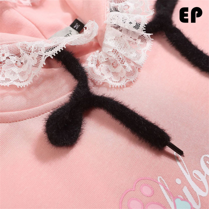 Women Hoodies Hooded Sweatshirt Tee Pullover Tops Sweats Unisex Teen Outfits