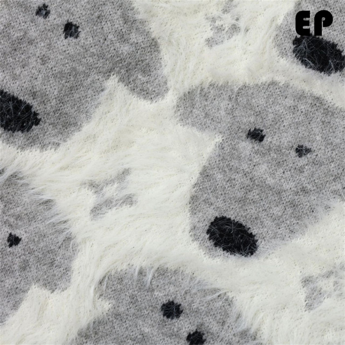 Women Knitted Sweater Pullover Pullover Cardigan Ripped Top