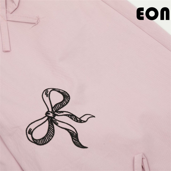 Women Overalls With Bright Thread Pants Anti Splash Trousers Loose pants Wide-leg Pants Casual Pants