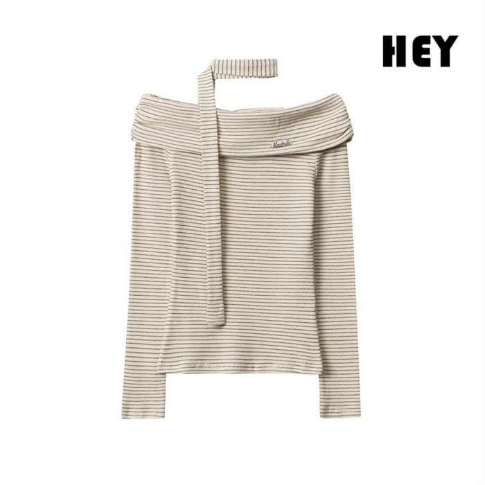 Women Hot Girl Style Slim Long Sleeve Bottoming Shirt Slim T-shirt