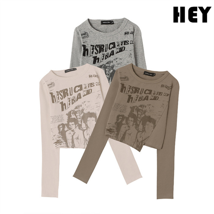 Women Hot Girl Style Slim Long Sleeve Bottoming Shirt Slim T-shirt