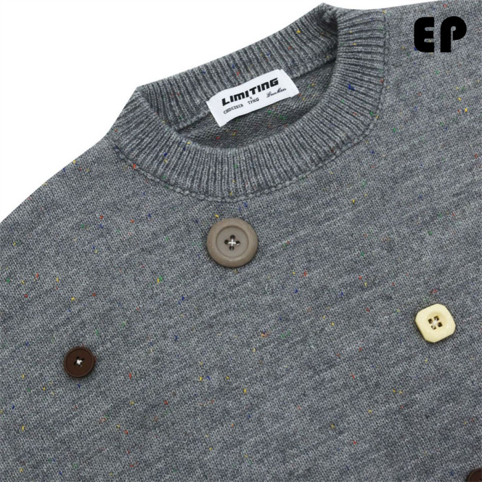 Women Knitted Sweater Pullover Pullover Cardigan Ripped Top