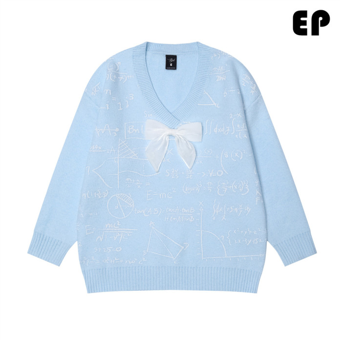 Women Knitted Sweater Pullover Pullover Cardigan Ripped Top