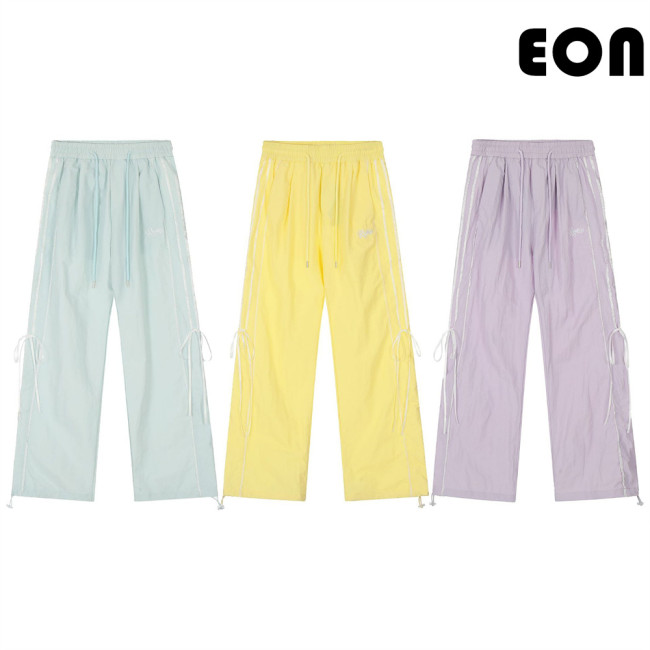 Women Overalls With Bright Thread Pants Anti Splash Trousers Loose pants Wide-leg Pants Casual Pants