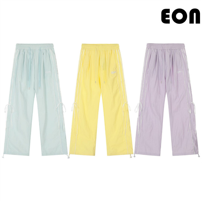 Women Overalls With Bright Thread Pants Anti Splash Trousers Loose pants Wide-leg Pants Casual Pants