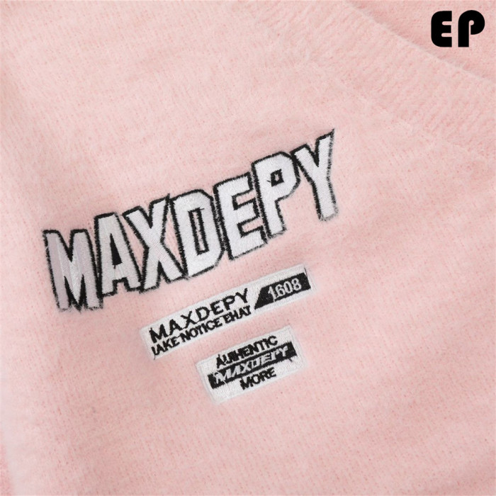 Women Knitted Sweater Pullover Pullover Cardigan Ripped Top