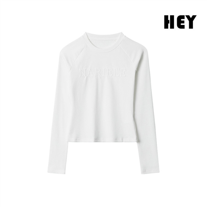 Women Hot Girl Style Slim Long Sleeve Bottoming Shirt Slim T-shirt