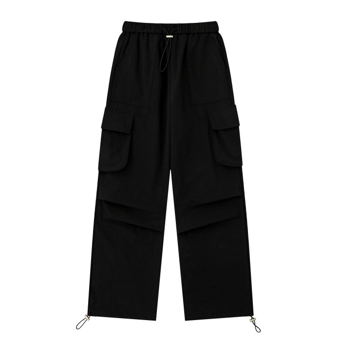 Women Functional Cargo Pants Wide Leg Pants Tracksuit Sport Wear Pant Bottoms Trousers Outfits Casual Pants