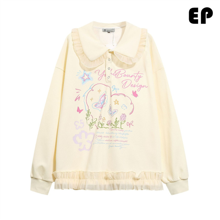 Women Hoodies Hooded Sweatshirt Tee Pullover Tops Sweats Unisex Teen Outfits