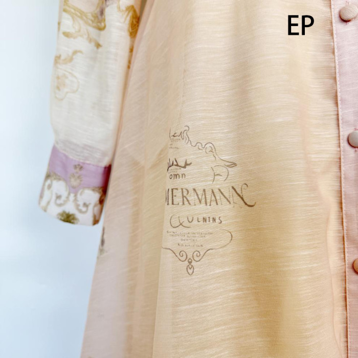 Women French Elegant Floral Print Maxi Dress Summer Long Dress